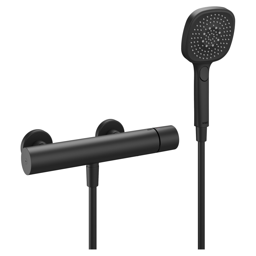 Mélangeur de douche ORA
E 153 mm, raccords d'arrêt
1/2" x 1/2", avec douche
tuyau de douche 160 cm