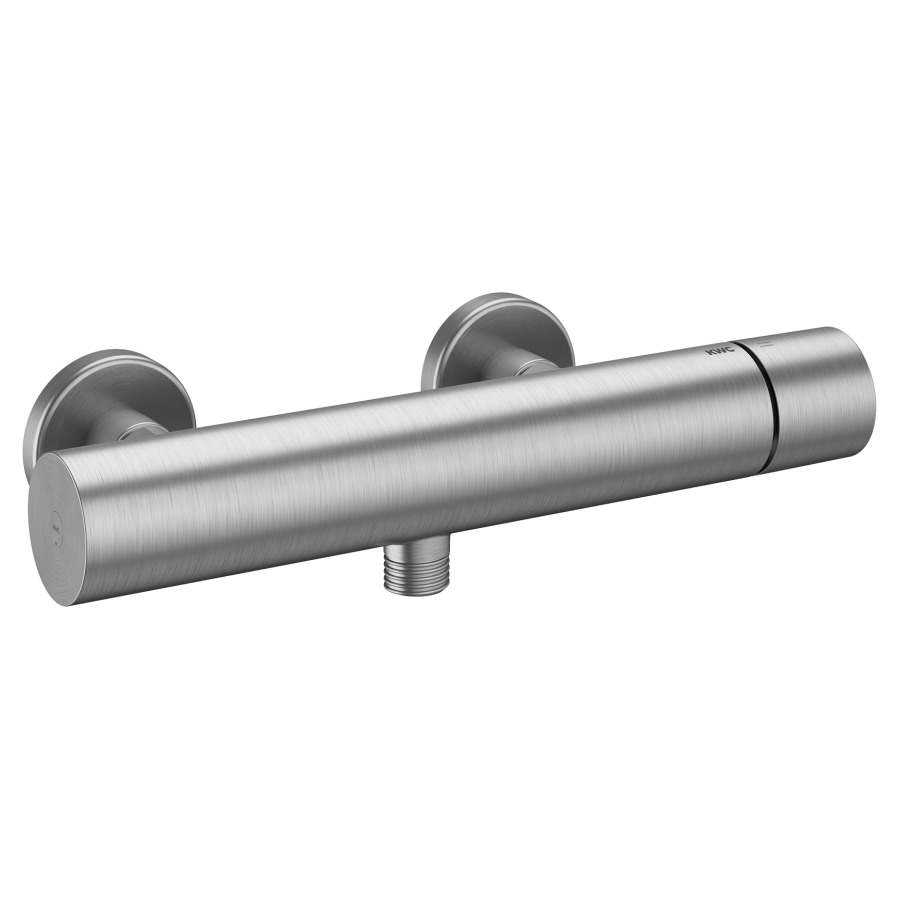 Mélangeur de douche ORA
E 153 mm, raccords d'arrêt
1/2" x 1/2" sans douche
tuyau de douche et support