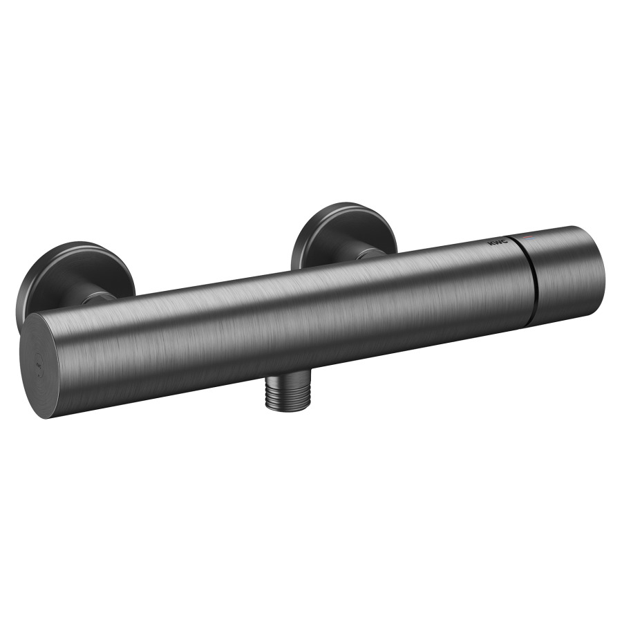 Mélangeur de douche ORA
E 153 mm, raccords d'arrêt
1/2" x 1/2" sans douche
tuyau de douche et support