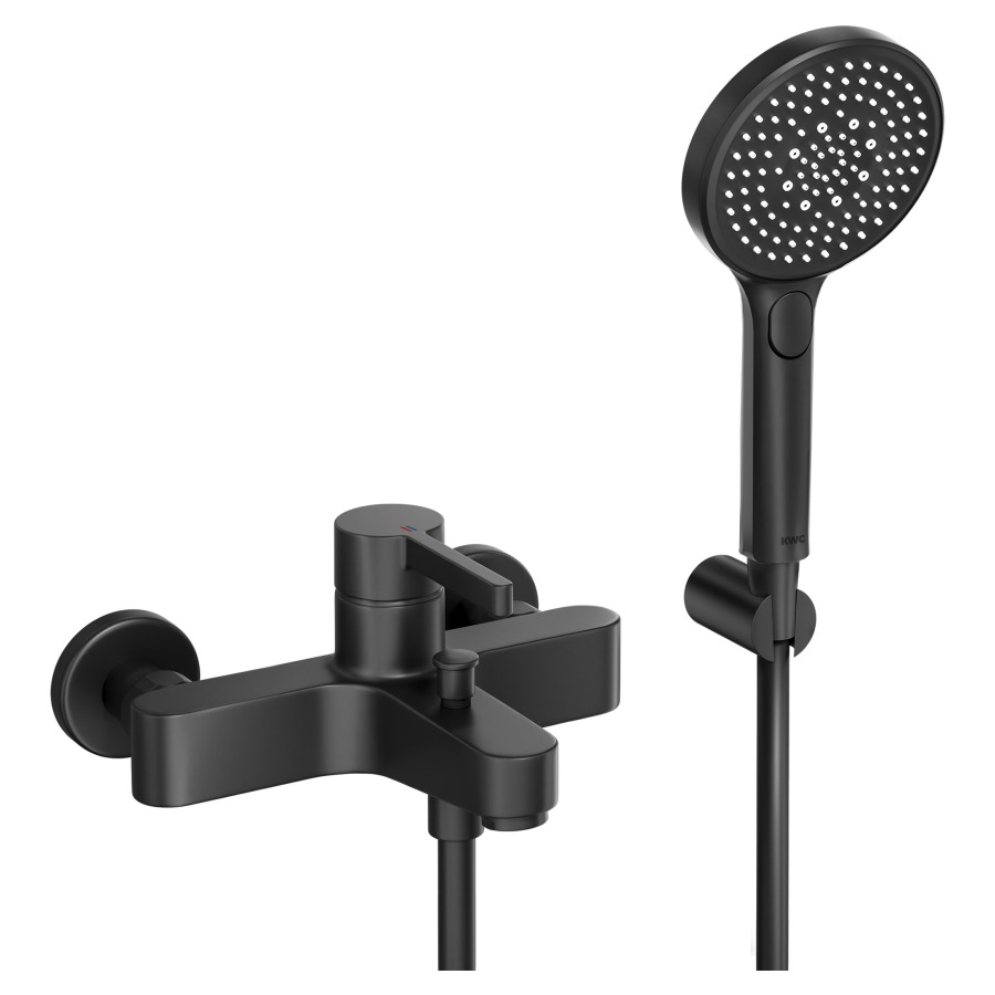 Mélangeur de bain BEVO
E 153 mm, raccords d’arrêt 1/2" x 3/4"
saillie 175 mm, goulot fixe
débit 20 (L/min)
douche à main débit 11.3 (L/min)
avec douche, tuyau de douche 150 cm et support
groupe acoustique&nbsp;II, Classe d’énergie C