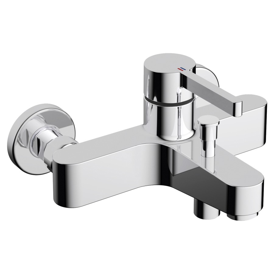Mélangeur de bain BEVO
E 153 mm, raccords d’arrêt 1/2" x 3/4"
saillie 175 mm, goulot fixe
débit 20 (L/min)
douche à main débit 12 (L/min)
sans douche, tuyau de douche, support
groupe acoustique&nbsp;II, Classe d’énergie C