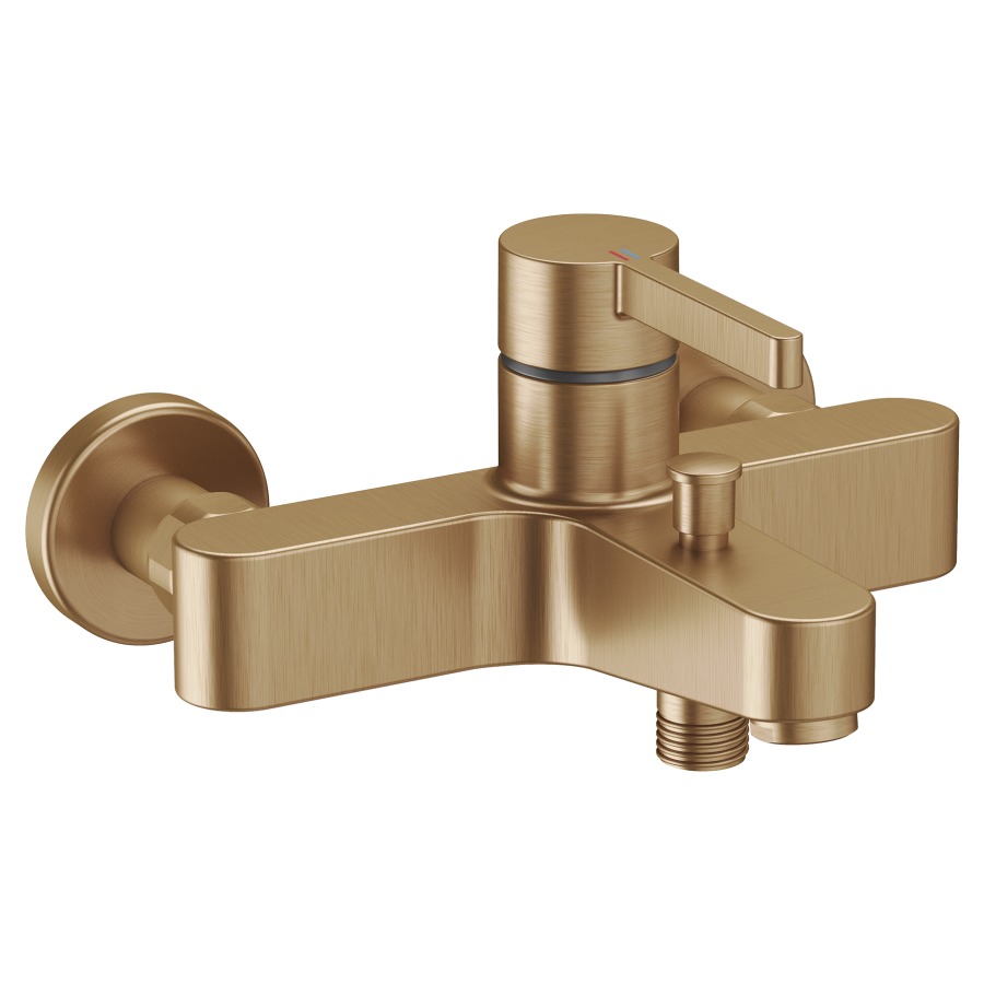 Mélangeur de bain BEVO
E 153 mm, raccords d’arrêt 1/2" x 3/4"
saillie 175 mm, goulot fixe
débit 20 (L/min)
douche à main débit 12 (L/min)
sans douche, tuyau de douche, support
groupe acoustique&nbsp;II, Classe d’énergie C