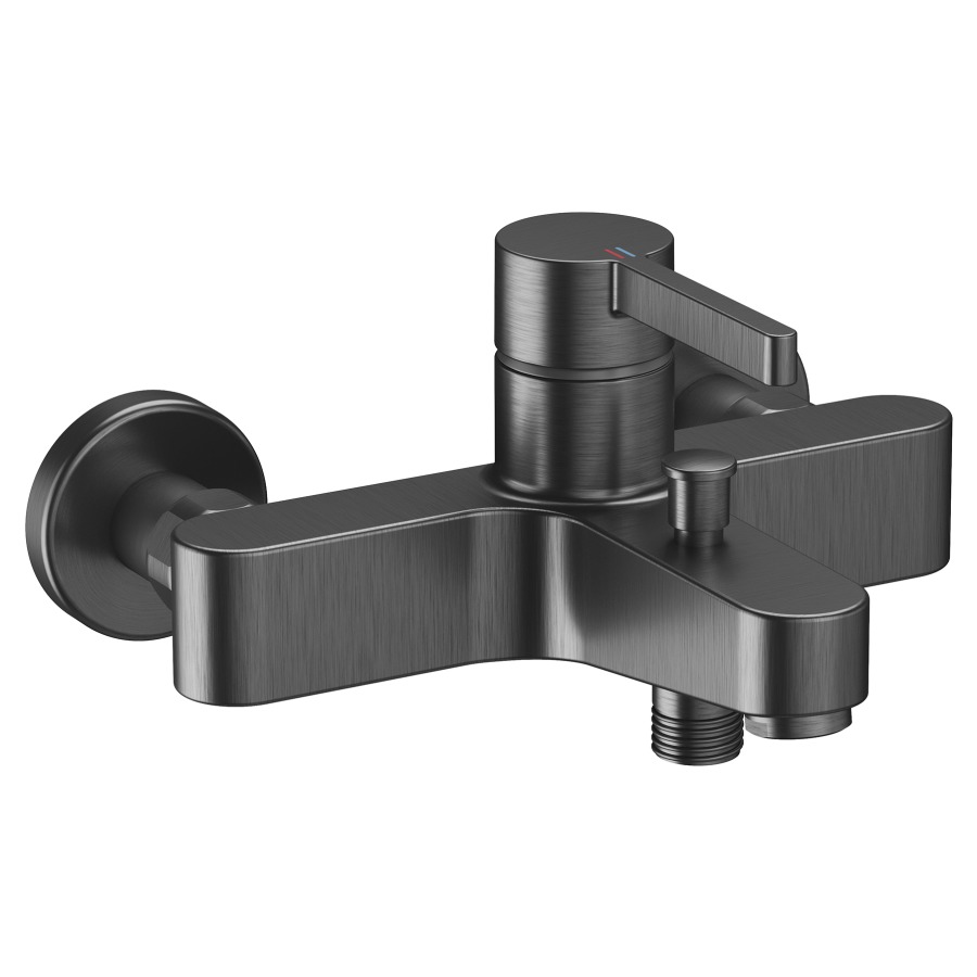 Mélangeur de bain BEVO
E 153 mm, raccords d’arrêt 1/2" x 3/4"
saillie 175 mm, goulot fixe
débit 20 (L/min)
douche à main débit 12 (L/min)
sans douche, tuyau de douche, support
groupe acoustique&nbsp;II, Classe d’énergie C
