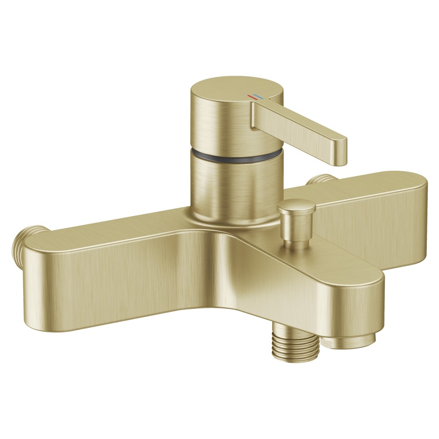 Mélangeur de bain BEVO
E 153 mm, sans raccords à vis
saillie 175 mm, goulot fixe
débit 20 (L/min)
douche à main débit 12 (L/min)
sans douche, tuyau de douche, support
groupe acoustique&nbsp;II, Classe d’énergie C