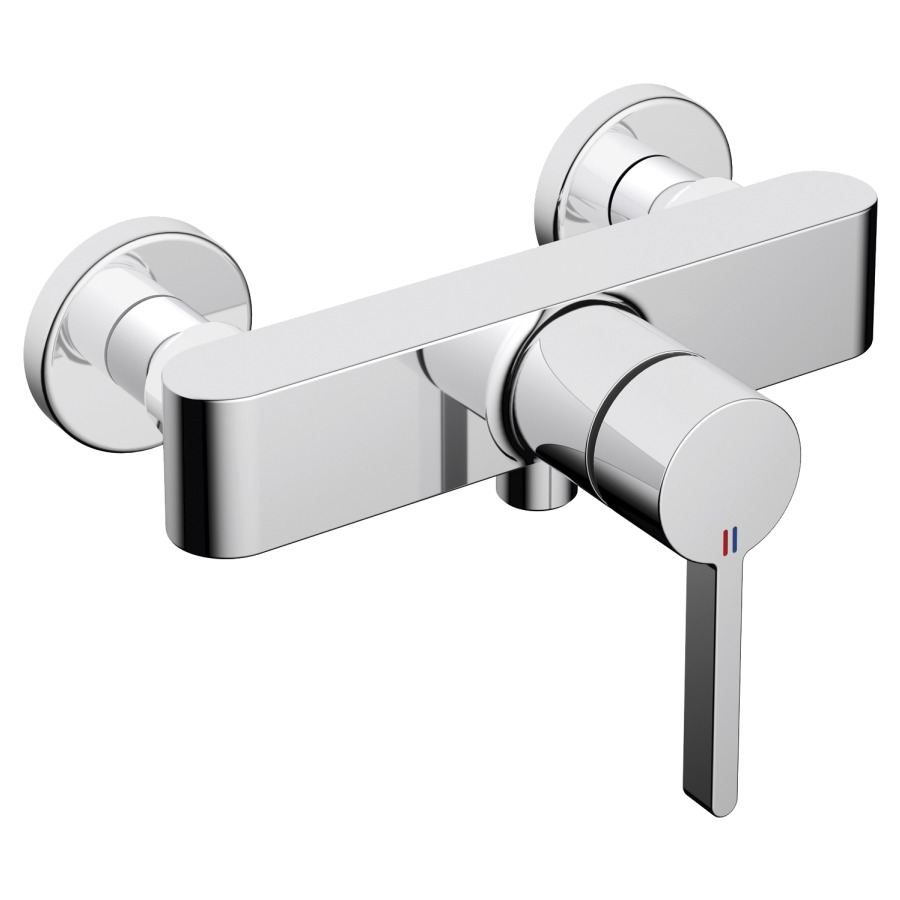 Mélangeur de douche BEVO 
E 153 mm, raccords d’arrêt 1/2" x 1/2"
débit 12 (L/min)
groupe acoustique&nbsp;I
Classe d’énergie C