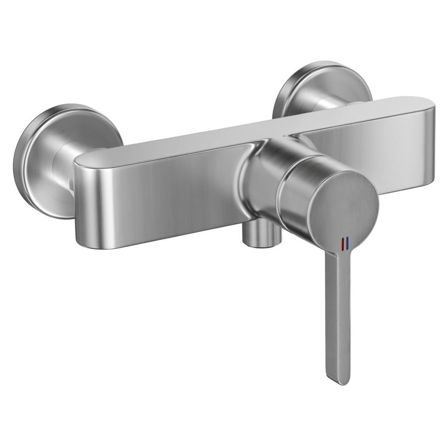 Mélangeur de douche BEVO 
E 153 mm, raccords d’arrêt 1/2" x 1/2"
débit 12 (L/min)
groupe acoustique&nbsp;I
Classe d’énergie C