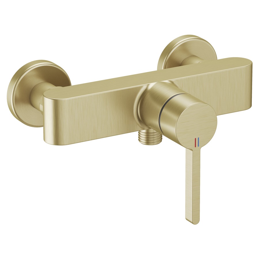Mélangeur de douche BEVO 
E 153 mm, raccords d’arrêt 1/2" x 1/2"
débit 12 (L/min)
groupe acoustique&nbsp;I
Classe d’énergie C