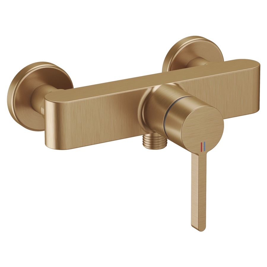 Mélangeur de douche BEVO 
E 153 mm, raccords d’arrêt 1/2" x 1/2"
débit 12 (L/min)
groupe acoustique&nbsp;I
Classe d’énergie C