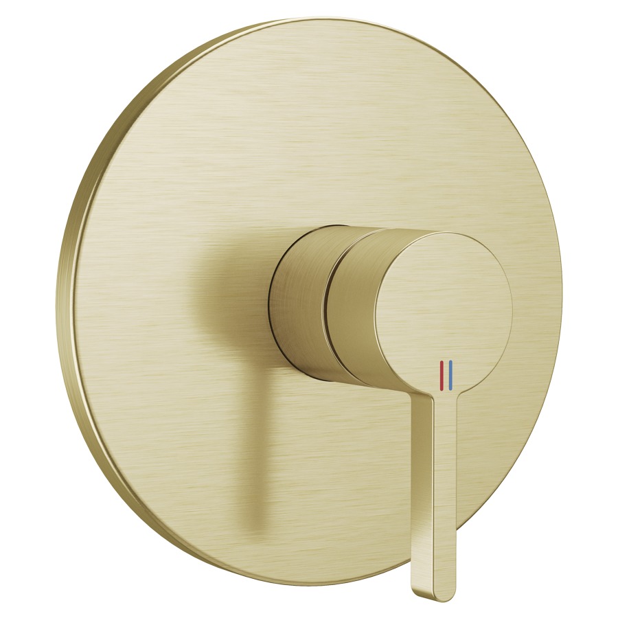 Mélangeur de douche BEVO UP
set de montage final, plaque
de recouvrement D 17 cm
sans corps à encastrer
725 089/090, groupe acoustique
I