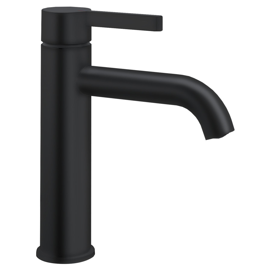 Mélangeur de lavabo BEVO 
saillie 140 mm, goulot fixe
EfficientControl, sans soupape d’écoulement
débit 5 (L/min)
tuyaux de raccordement flexibles 3/8"
groupe acoustique&nbsp;I, Classe d’énergie A