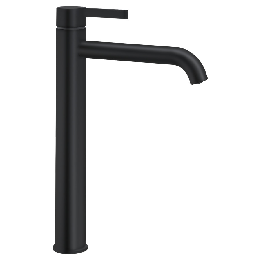 Mélangeur de lavabo BEVO 
saillie 195 mm, goulot fixe
pour lavabo à poser
H jusqu'à aérateur 242 mm
EfficientControl, sans soupape d’écoulement
débit 5 (L/min)
tuyaux de raccordement flexibles 3/8"
groupe acoustique&nbsp;I, Classe d’énergie A
