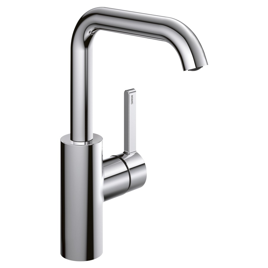 Mélangeur de lavabo BEVO 
saillie 160 mm, goulot orientable
H jusqu'à aérateur 221 mm
EfficientControl, sans soupape d’écoulement
débit 4.7 (L/min)
tuyaux de raccordement flexibles 3/8"
groupe acoustique&nbsp;I, Classe d’énergie A