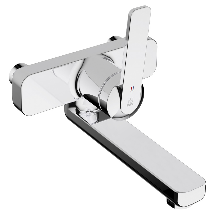 Mélangeur mural DOMO 6.0
E 120 mm, S 225 mm goulot
orientable, sans raccords