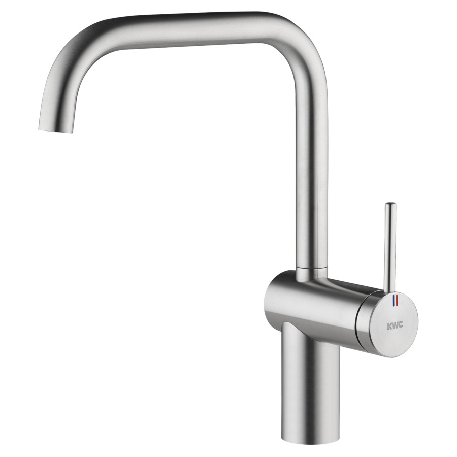Mélangeur d'évier LIVELLO
S 225 mm goulot orientable
commande latérale
groupe acoustique II
