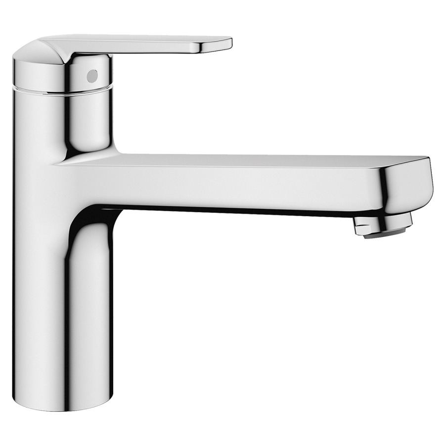 Mélangeur d'évier DOMO 6.0
S 225 mm goulot orientable
tuyaux de raccordement
flexibles 3/8"