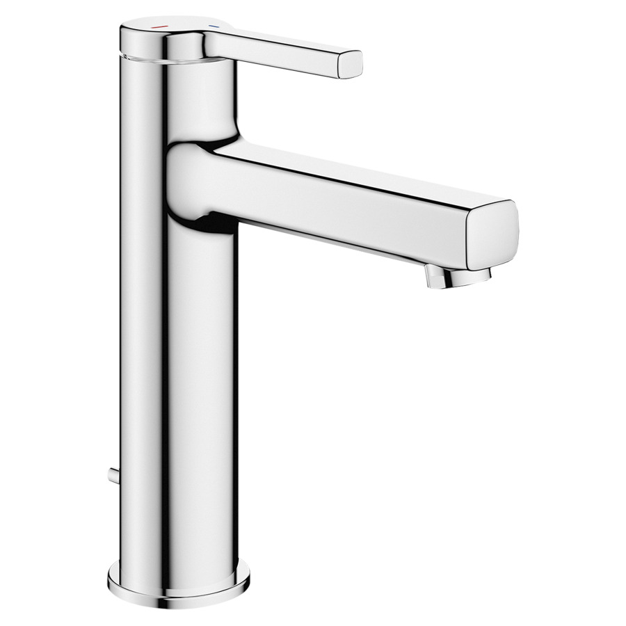 Mélangeur de lavabo AVA 2.0 
saillie 125 mm, goulot fixe
CoolFix, EfficientControl
sans soupape d’écoulement
débit 5 (L/min)
tuyaux de raccordement flexibles 3/8"
groupe acoustique&nbsp;I, Classe d’énergie A