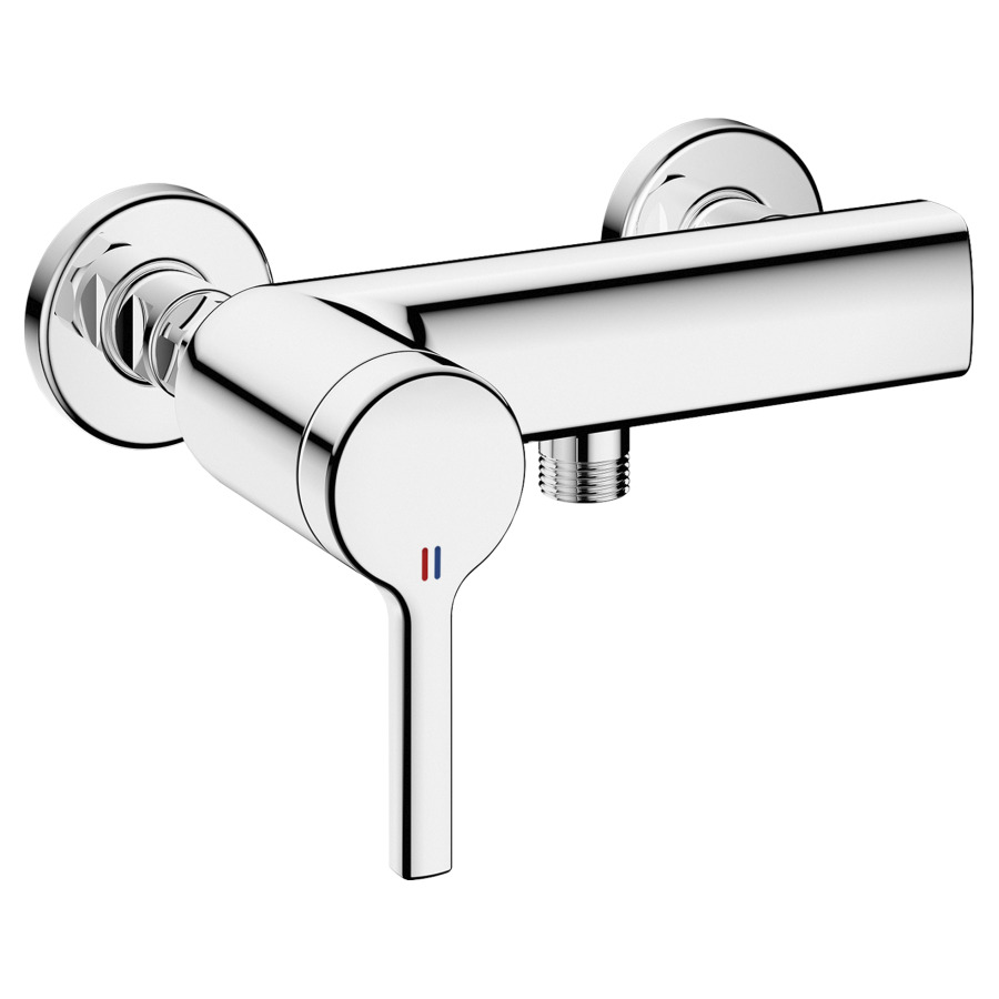 Mélangeur de douche AVA 2.0
E 153 mm, raccords d'arrêt
1/2" x 1/2"