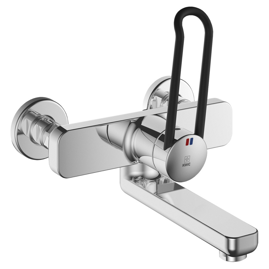 Mélangeur mural VITA PRO 2.0
E 153 mm, S 225 mm
goulot orientable, raccords
d'arrêt 1/2" x 1/2"