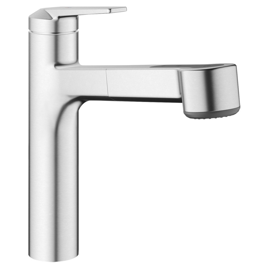 Mélangeur d'évier DOMO E
S 225 mm, douche extensible
tuyaux de raccordement
flexibles 3/8"