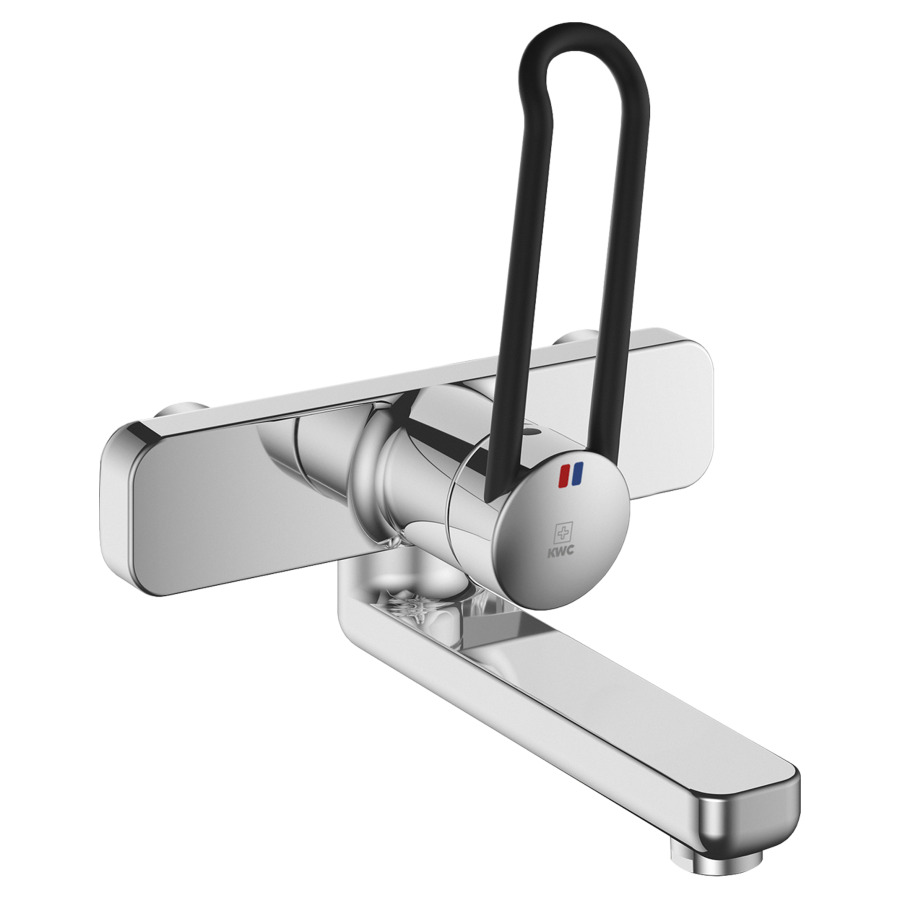 Mélangeur mural VITA PRO 2.0
E 153 mm, S 225 mm
goulot orientable, nue