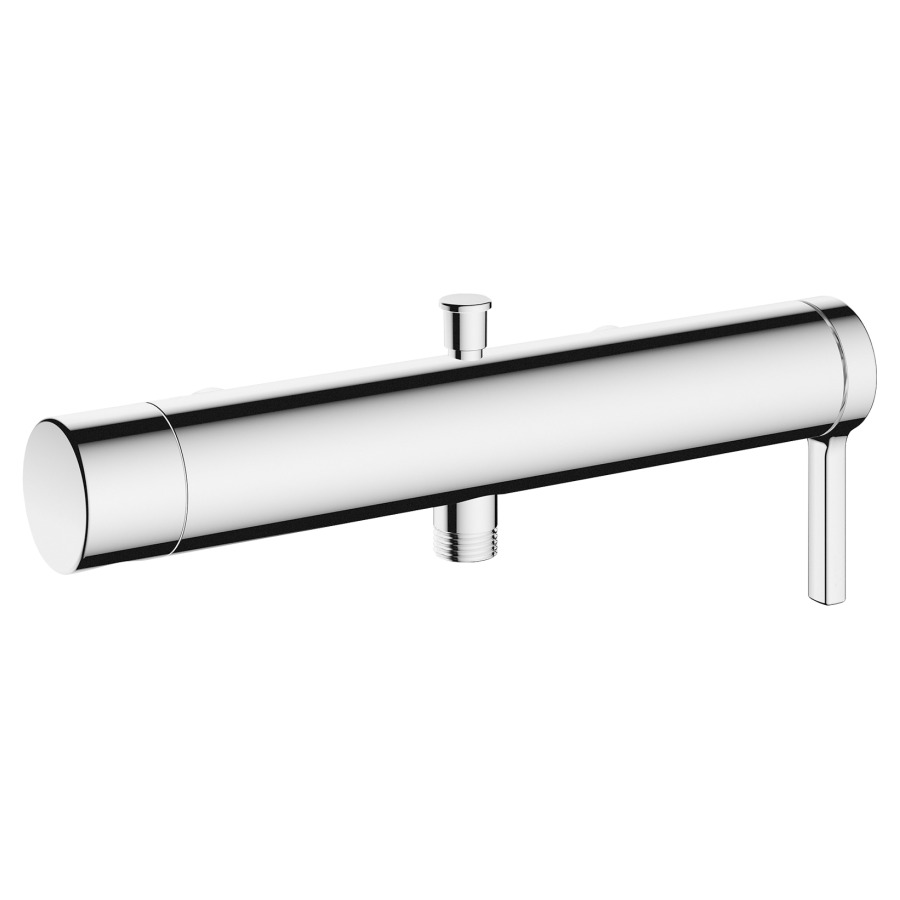 Mélangeur de bain AVA 2.0
E 153 mm, nu, utilisation
latérale, goulot tournant 60°