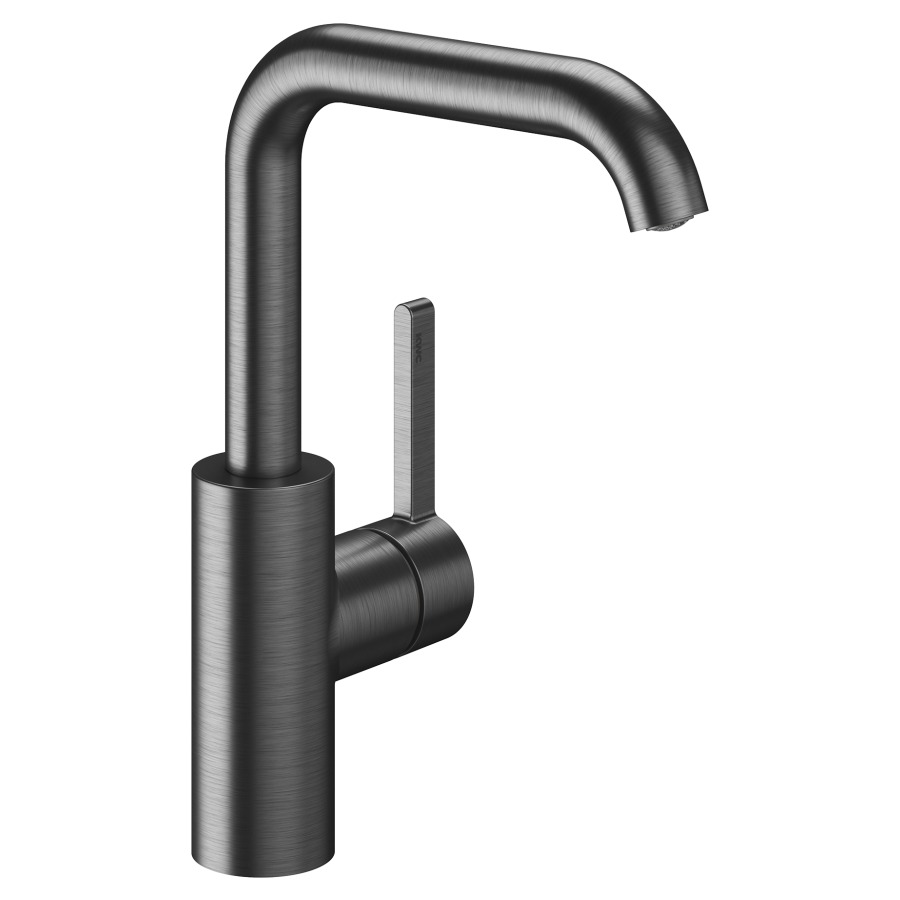 Mélangeur de lavabo BEVO 
saillie 160 mm, goulot orientable
H jusqu'à aérateur 221 mm
EcoProtect
avec vidage Push-Open
débit 4.7 (L/min)
tuyaux de raccordement flexibles 3/8"
groupe acoustique&nbsp;I, Classe d’énergie A