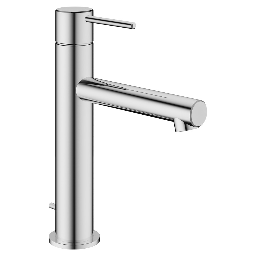 Mélangeur de lavabo ONO E
S 135 mm, goulot fixe
vidage excentrique, tuyaux de
raccordement flexibles 3/8"