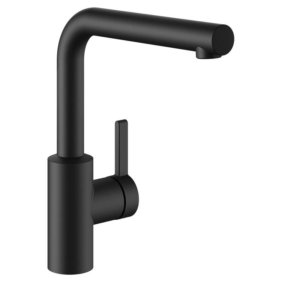 Mélangeur d'évier FIT
S 205 mm, goulot orientable
150°, commande latérale
tuyaux de raccordement
flexibles 3/8"