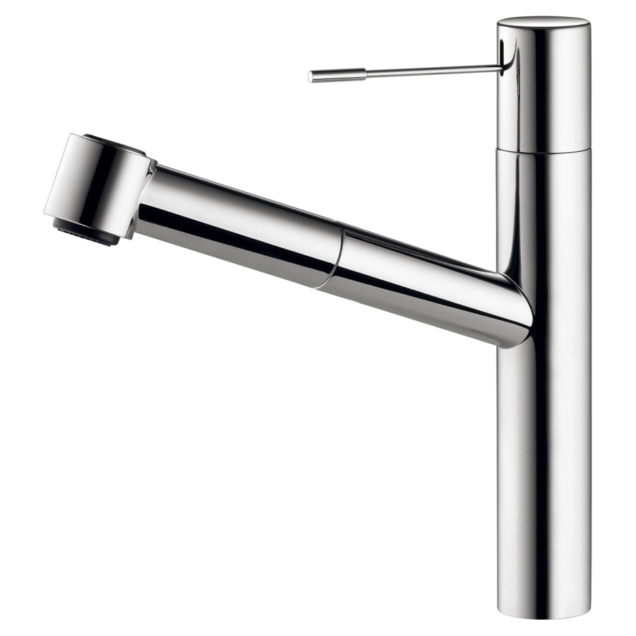 Mélangeur d'évier ONO
S 220 mm goulot orientable
douche extensible réglable
tuyaux de raccordement
flexibles 3/8"
groupe acoustique II