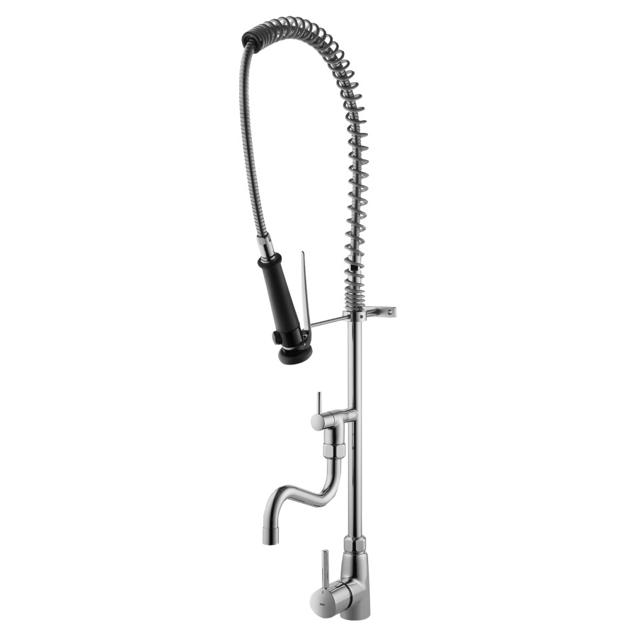 Mélang. grande cuisine GASTRO
S 200 mm, B 270 mm, goulot
orientable, douche lave-vais-
selle, groupe acoustique II