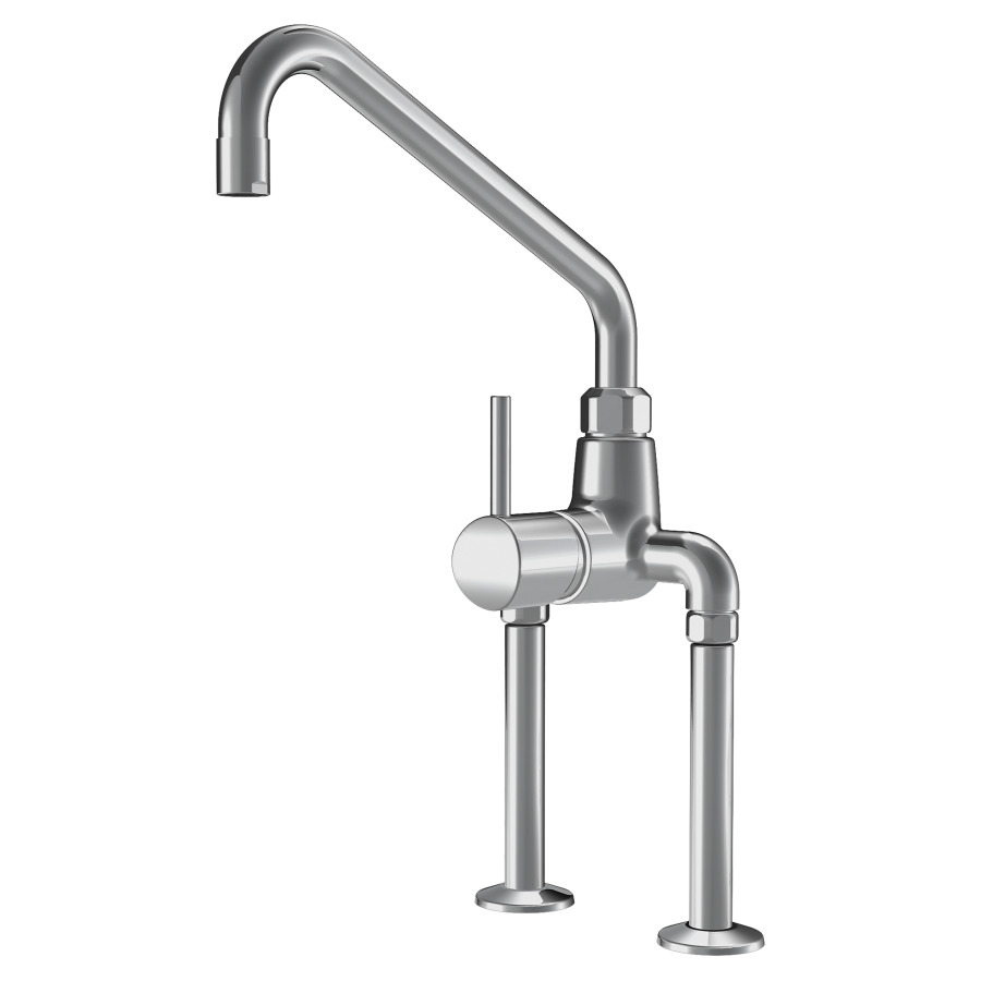Mélangeur à 2 trous GASTRO
E 153 mm, S 300 mm, T 440 mm
goulot oirentable
raccords 3/4" x 3/4"
longueur 195 mm
groupe acoustique NT