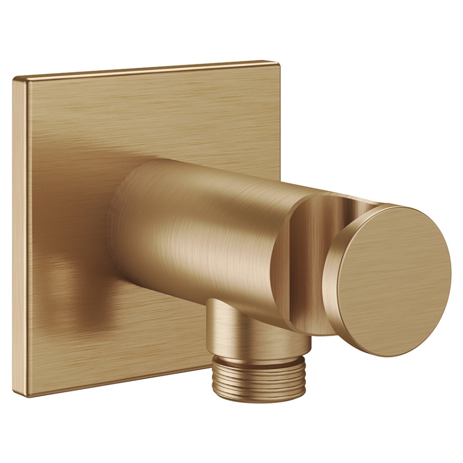 Coude de raccordement KWC
1/2", avec support de douche
rosace 75 x 75 mm