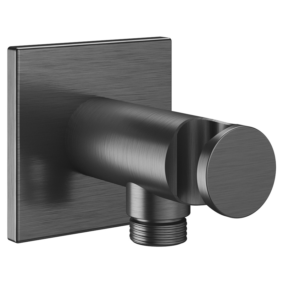 Coude de raccordement KWC
1/2", avec support de douche
rosace 75 x 75 mm