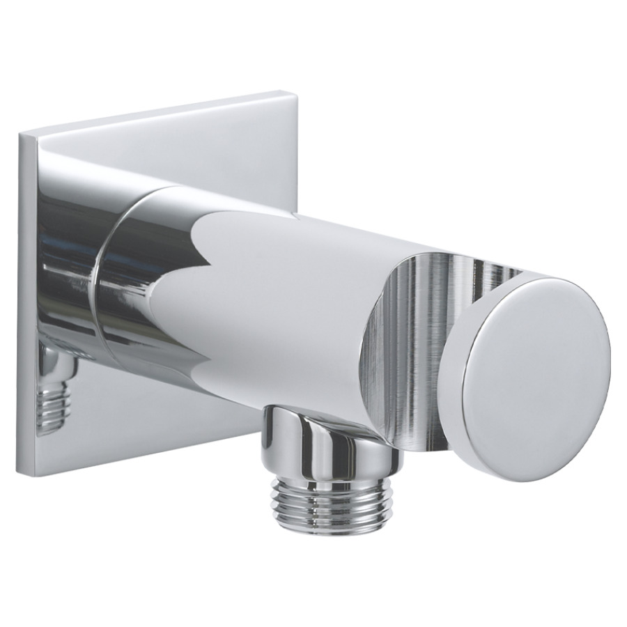 Coude de raccordement KWC
1/2", avec support de douche
rosace 75 x 75 mm