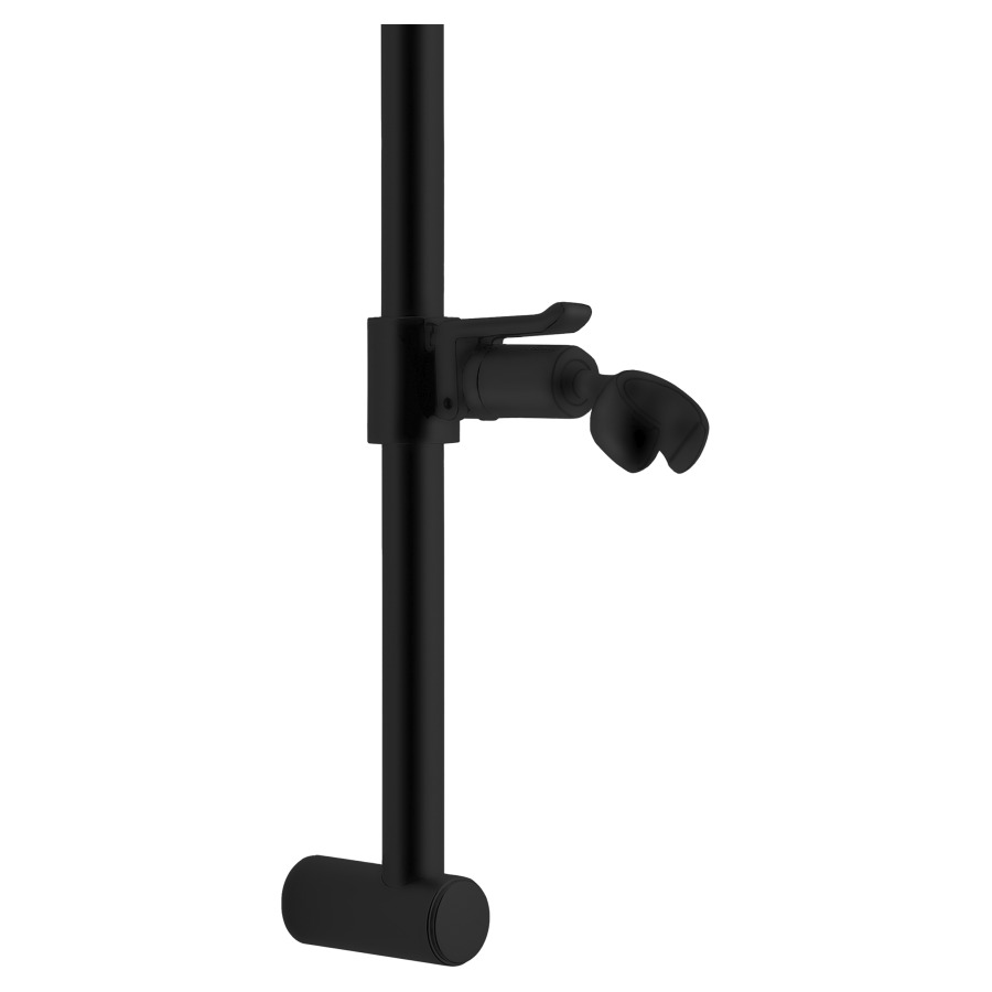Glissière de douche KWC
110 cm, support à rotule
levier de fixation