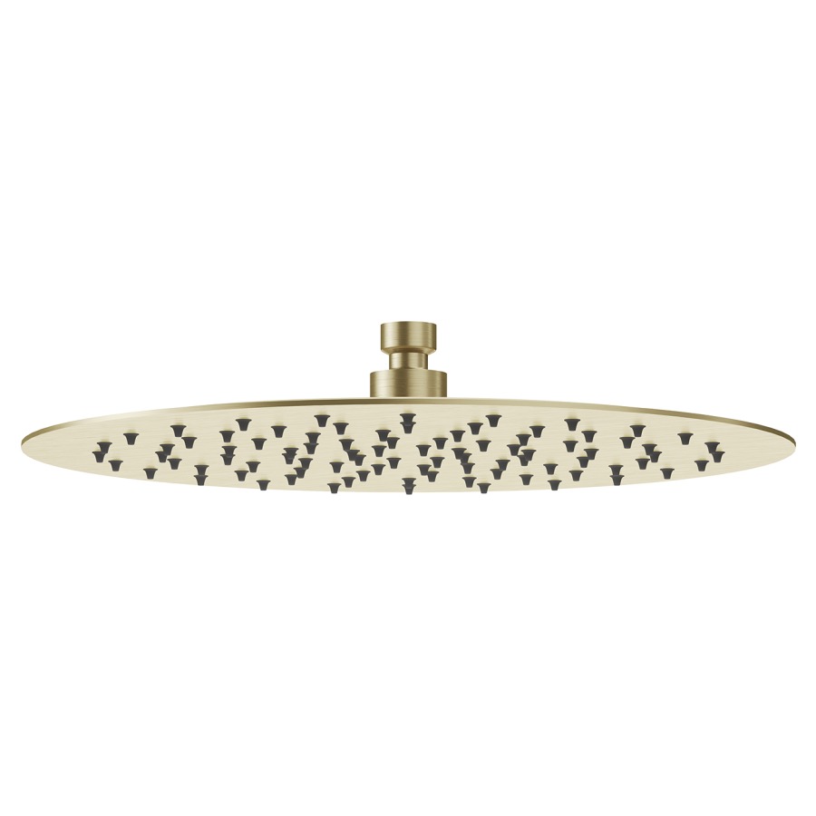 Pomme de douche KWC Piatto-X R
D 30 cm, 1/2"
Acier inoxydable, ronde
débit 18 (L/min)
avec rotule, sans bras
de douche murale/plafond
groupe acoustique&nbsp;II, Classe d’énergie D