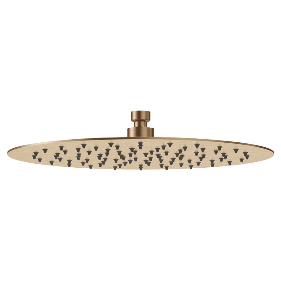 Pomme de douche KWC Piatto-X R
D 30 cm, 1/2"
Acier inoxydable, ronde
débit 18 (L/min)
avec rotule, sans bras
de douche murale/plafond
groupe acoustique&nbsp;II, Classe d’énergie D