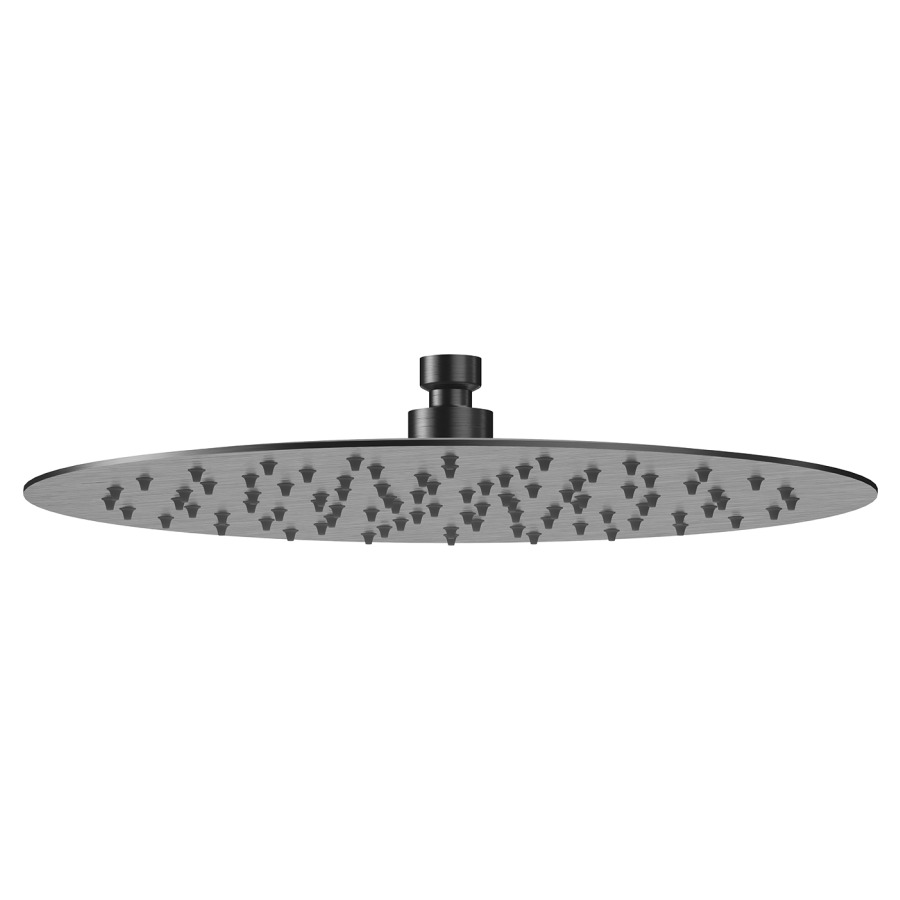 Pomme de douche KWC Piatto-X R
D 30 cm, 1/2"
Acier inoxydable, ronde
débit 18 (L/min)
avec rotule, sans bras
de douche murale/plafond
groupe acoustique&nbsp;II, Classe d’énergie D