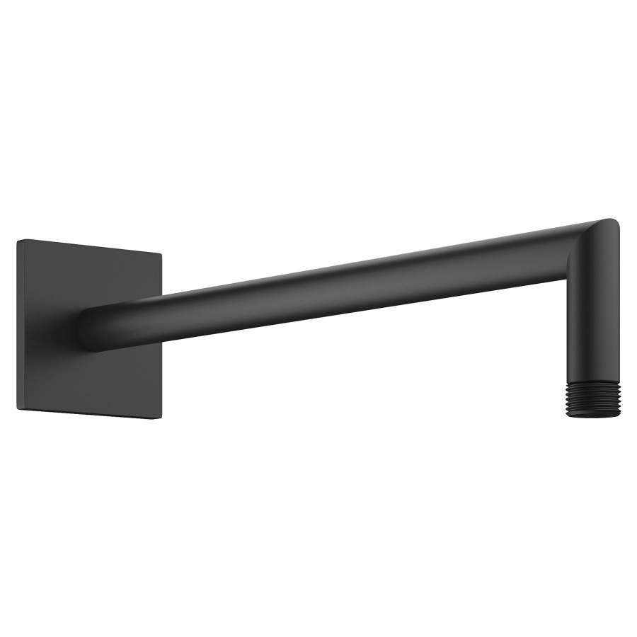 Bras murale de douche KWC
1/2", L 35,2 cm
modèle coude anguleux
avec rosace carrée, adapté
pour tous les pomme de douches