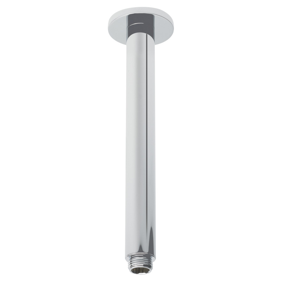Bras de douche au plafond KWC
1/2", L 22,5 cm
avec rosace ronde