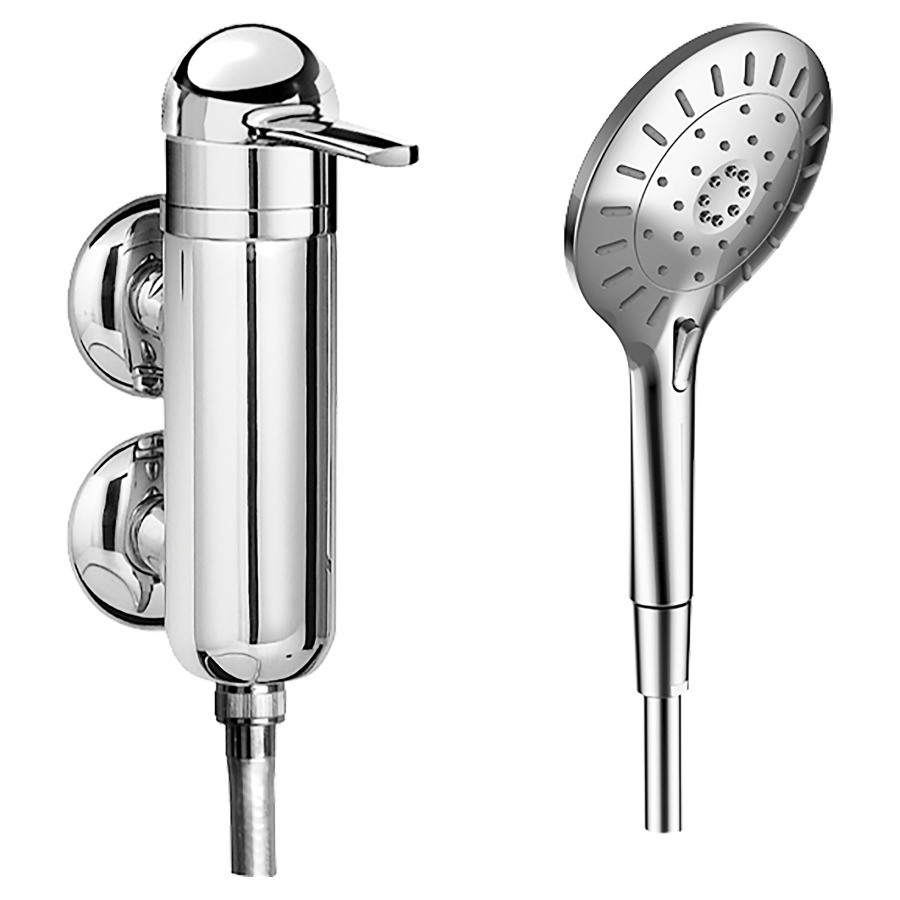 Mélangeur de douche MILOR
E 76 mm, vertical, raccords
d'arrêt 1/2" x 3/4", douche
MyTwin 120
groupe acoustique II