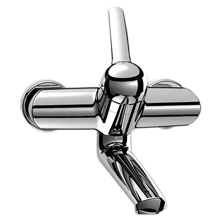 Mélangeur mural MILOR
E 153 mm, S 225 mm, goulot
orientable, sans raccords
groupe acoustique I