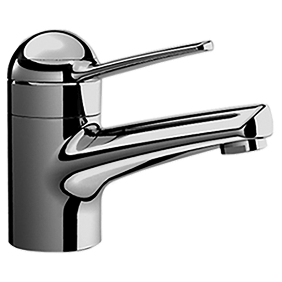 Mélangeur de lavabo MILOR
S 120 mm goulot fixe
sans vidage
groupe acoustique I