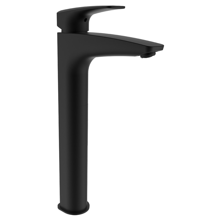 Mélangeur de lavabo LAURIN
ECO+, S 130 mm, goulot fixe
sans vidage