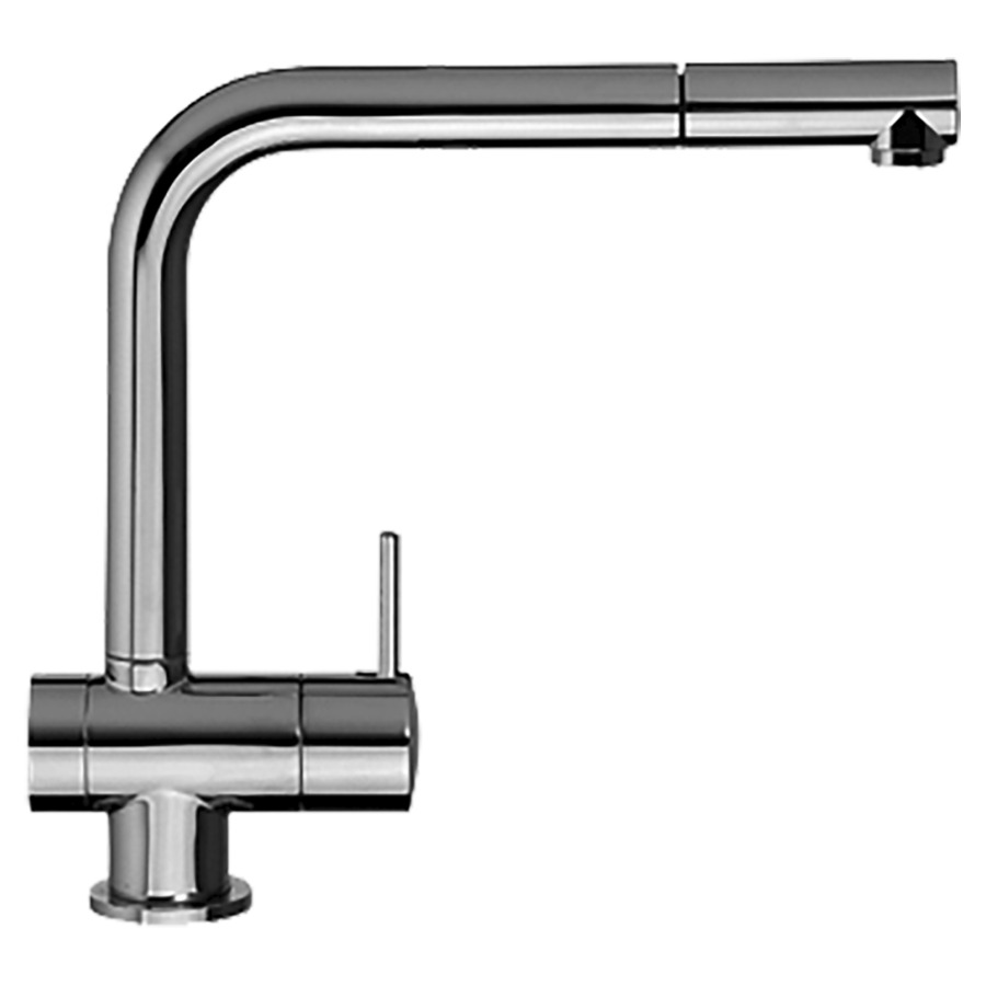 Mélangeur d'évier TRIATHLON
S 225 mm, goulot orientable
avec douche extensible
groupe acoustique II