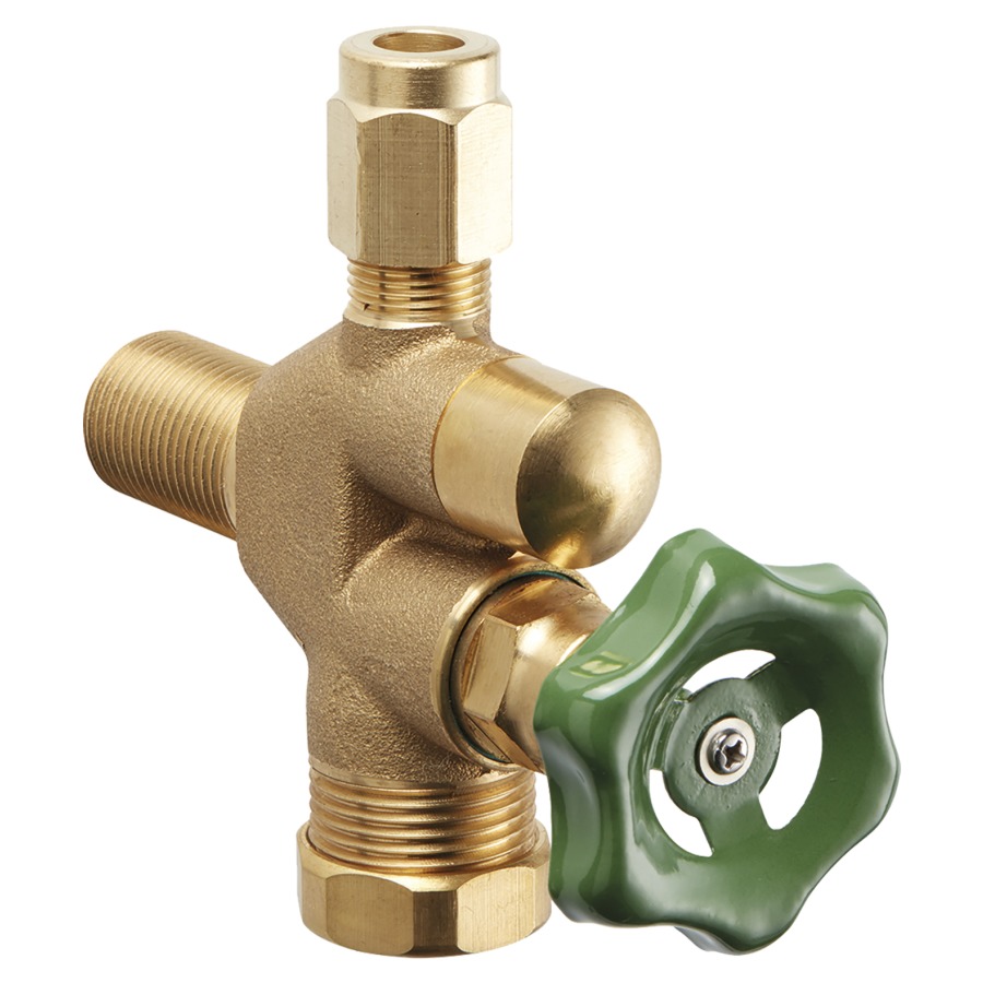 Robinet d'arrêt double SIDUO
1/2", raccord de serrage
sans soupape de retenue
groupe acoustique I