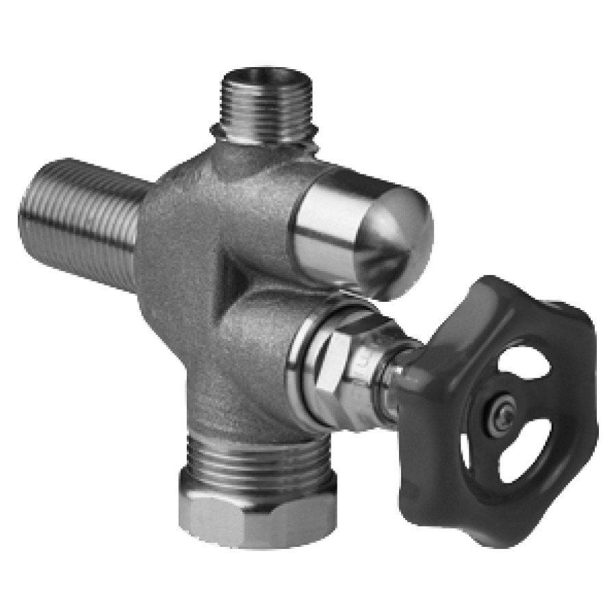Robinet d'arrêt double SIDUO
1/2", sans raccord de serrage
sans soupape de retenue
groupe acoustique I
