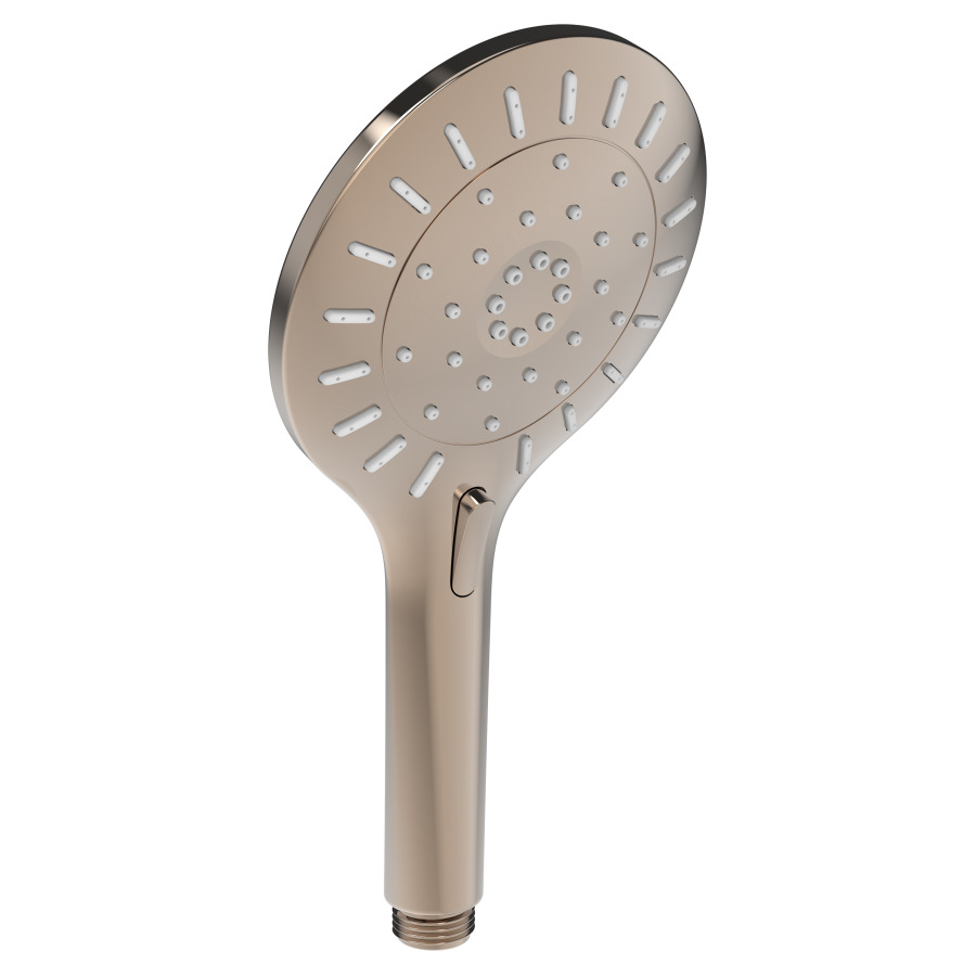 Douche à main MYTWIN 120
Rainspray/Massagespray/
Mixedspray, avec RubiClean
Ecochoice débit 5,7 l/min sans
Ecochoice débit 11,3 l/min
groupe acoustique I