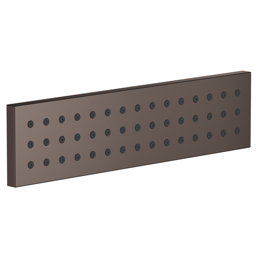Douche latérale WATERBAR UP
set de montage final
plaque de recouvrement
240 x 60 mm, système
anticalcaire, débit 6,5 l/min
sans caisse à encastrer
751 065