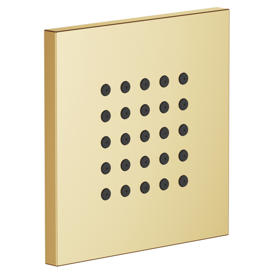 Douche latérale SYMETRICS/
DEQUE/MEM/SUPERNOVA
set de montage final
plaque de recouvrement
120 x 120 mm, système
anticalcaire, débit 6 l/min
sans corps à encastrer 751 044